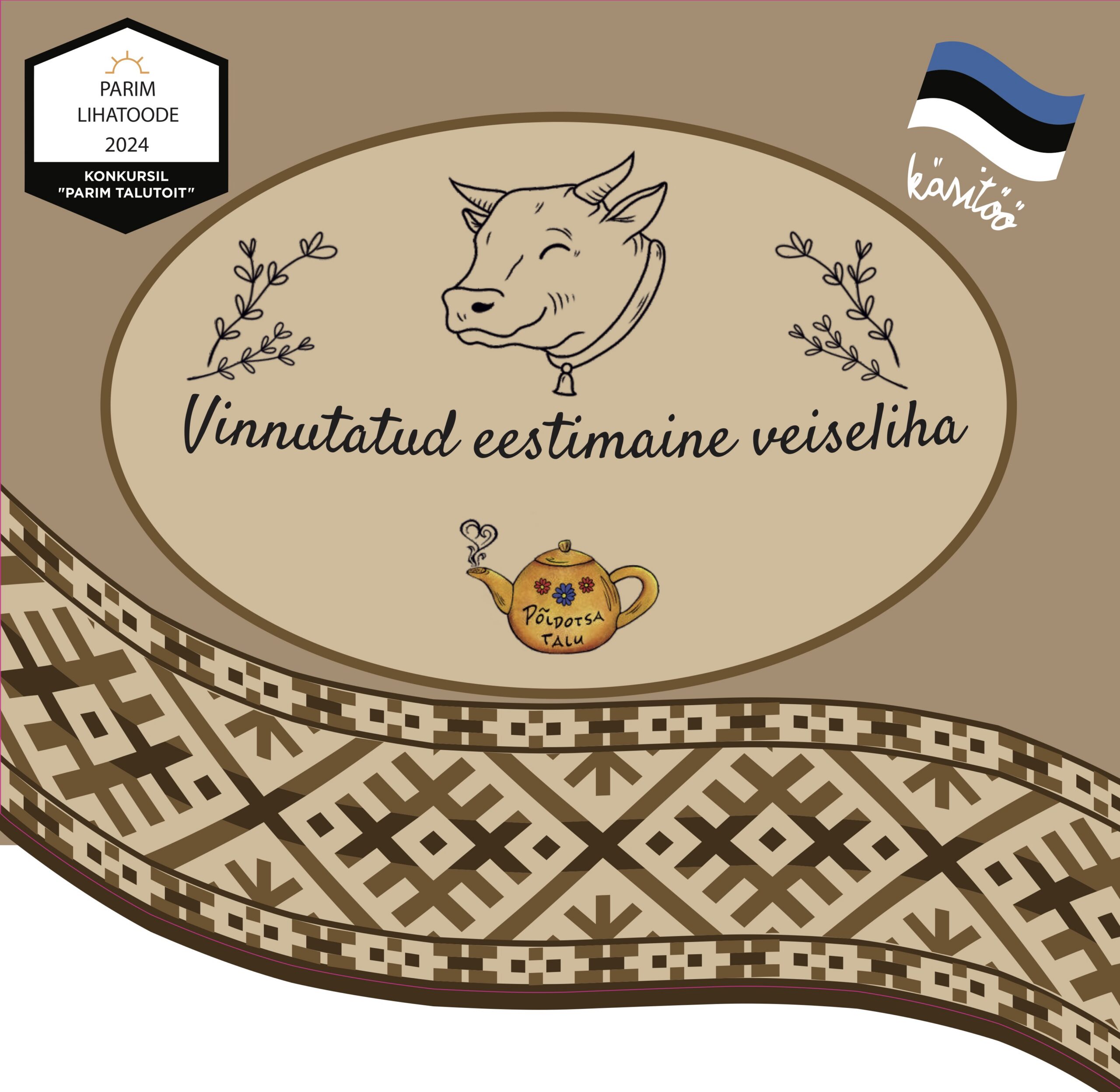 Vinnutatud veiseliha Eesti talust, 50 g - Image 3
