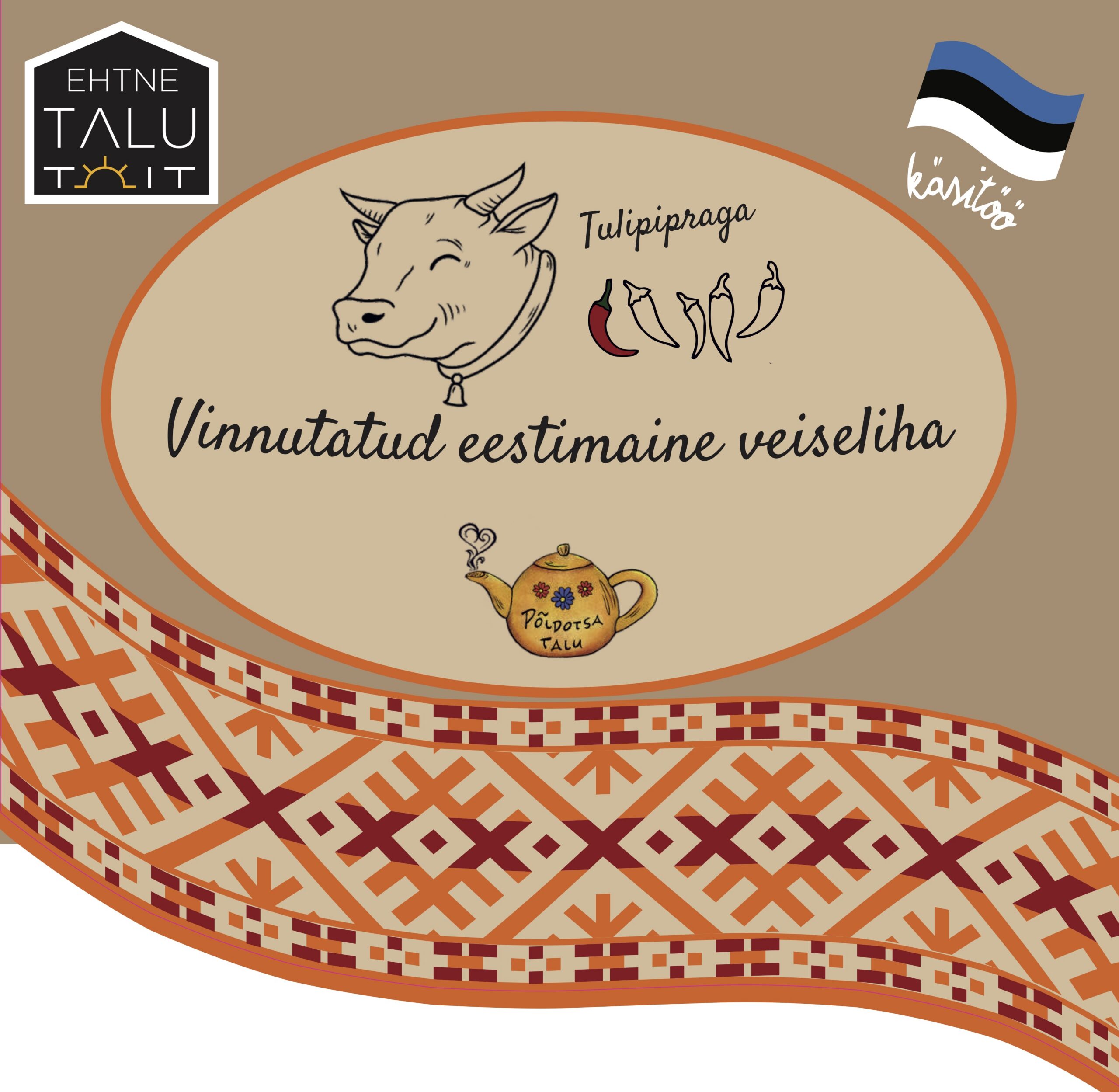 Vinnutatud eestimaine veiseliha TULIPIPRAGA 50 g - Image 2